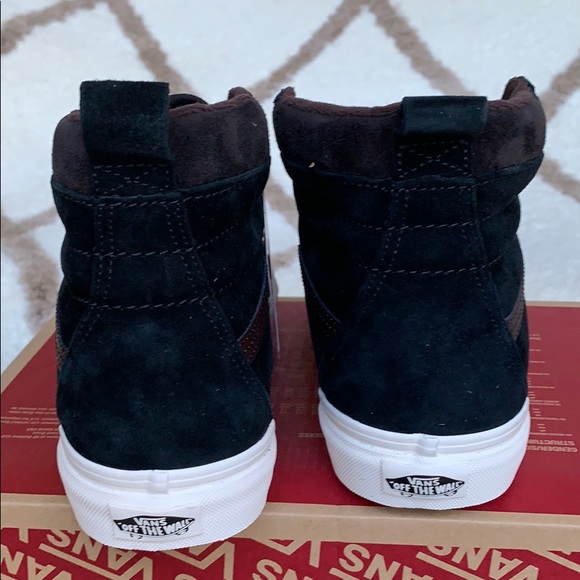 • VANS SK8-Hi Mte Black/Chocolate Torte Men’s - Picture 10 of 16